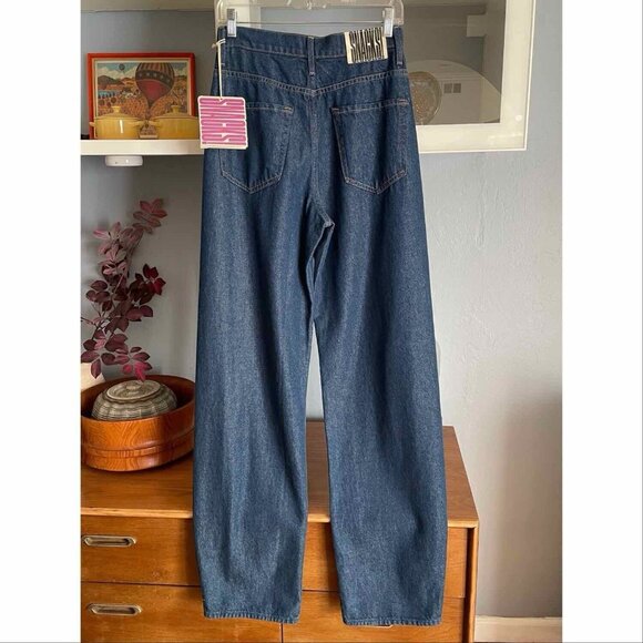 MOTHER SNACKS! The Kegger Heel Loose Fit Jean in Clean Your Plate Size 27 - Picture 3 of 12
